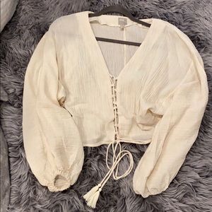 ASOS flowy sleeve blouse